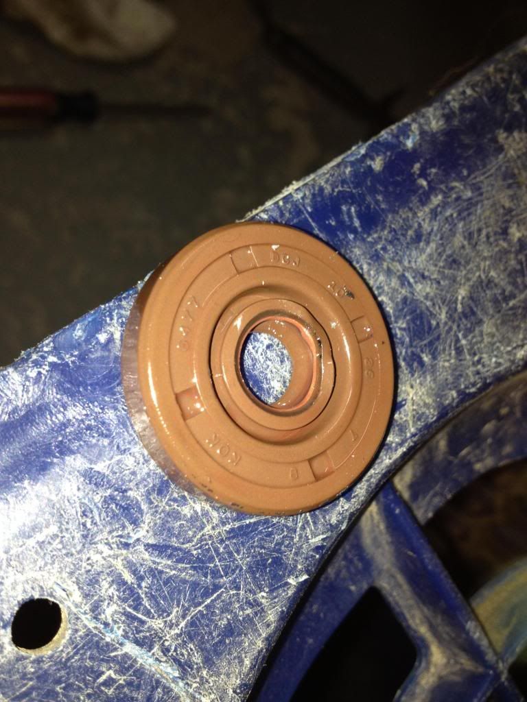Water Pump Seal Failure W/pics (After Shaft & Seal Replaced) Gas Gas